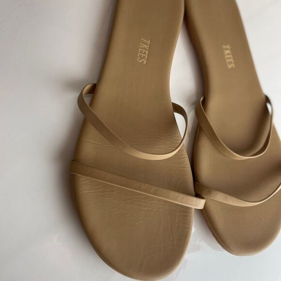 Tkees Gemma Sandal in Coco Butter Size 10 EUC - Picture 3 of 6